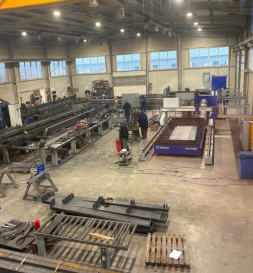 Ko-Pafer Kft. - saját csarnok belső